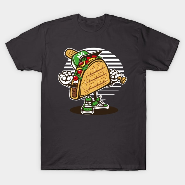 Gangster Taco T-Shirt by madeinchorley